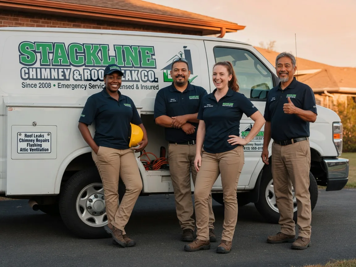 Chimney flashing repair company in Palestine, TX